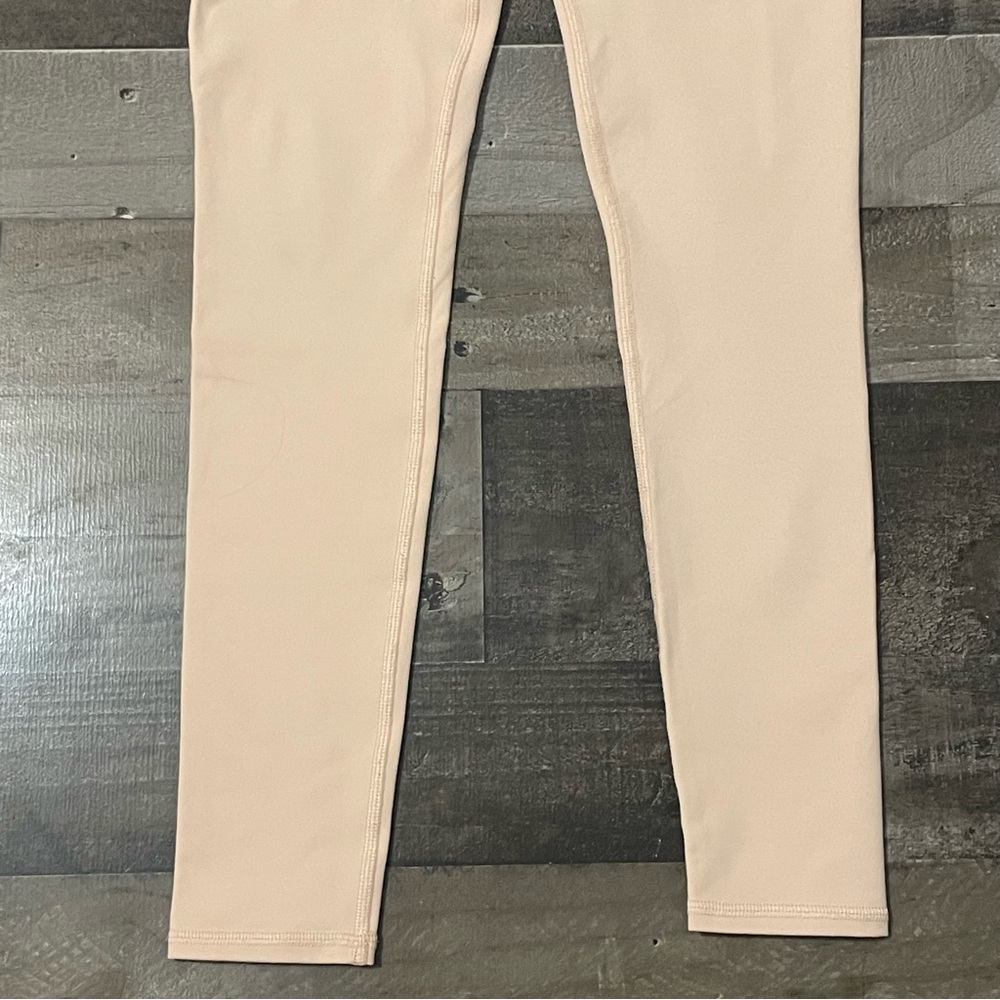 ALO Yoga Airbrush Leggings High Rise Women’s XS Nectar Light Pink Full Length - Picture 6 of 11